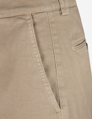 Negroni Wide-Fit Byxa Linne Beige