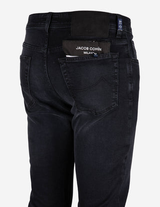 Bard Jeans Denim Stretch Vintage Svart