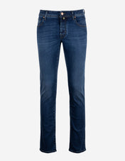 Nick Jeans Denim Stretch Vintage Blå