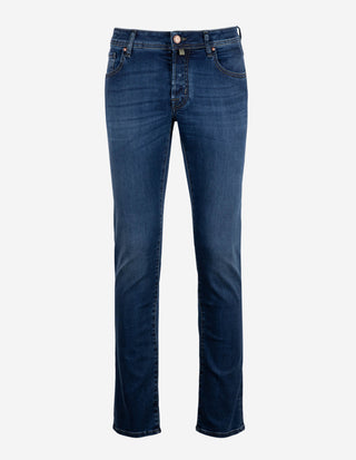 Nick Jeans Denim Stretch Vintage Blå