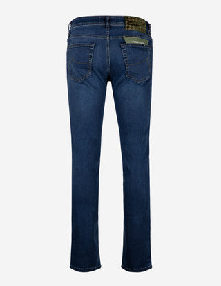 Nick Jeans Denim Stretch Vintage Blå