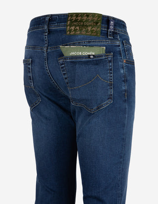 Nick Jeans Denim Stretch Vintage Blå