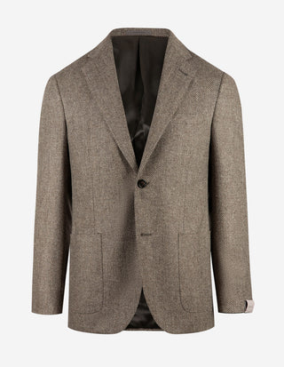 Drop7 Kavaj Ull/Kashmir Struktur Beige