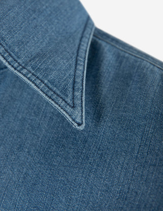 Sartorial Casual Shirt Denim Ljusblå