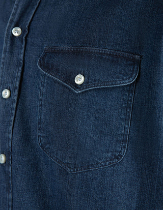 Sartorial Casual Shirt Denim Mörkblå