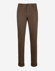 Torino Chinos Bomull Stretch Brun