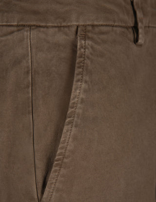 Torino Chinos Bomull Stretch Brun