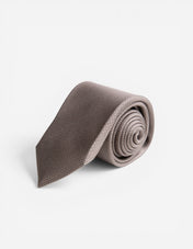 Slips Siden Nougat/Vit One Size