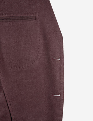 Jack Regular Kavaj Ull Vinröd
