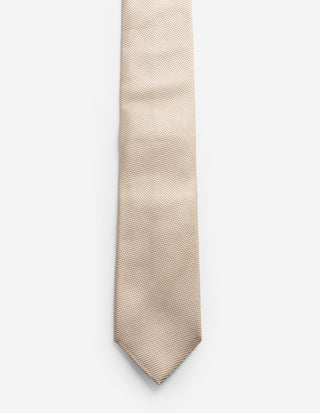 Slips Siden Vävd Struktur Ljusgul