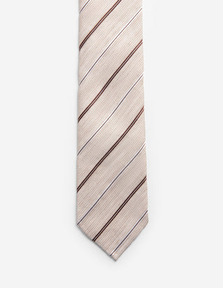 Slips Untipped Linneblandning Beige/Brun