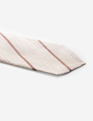 Slips Untipped Linneblandning Beige/Brun
