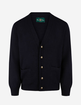 Yeovil Club Cardigan Lammull Navy