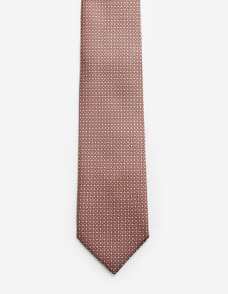 Slips Siden Mönstrad Rosa