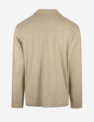 Pablo Overshirt Kashmir Ljusbeige
