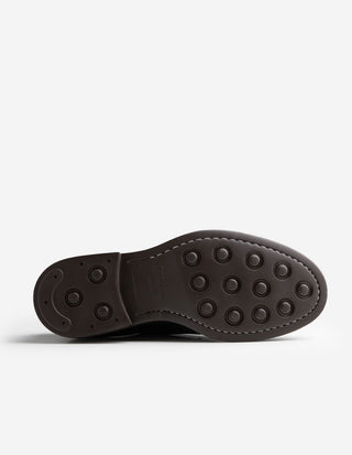 Derby Brogue Läder Brun