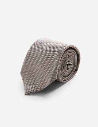 Slips Siden Vävd Beige