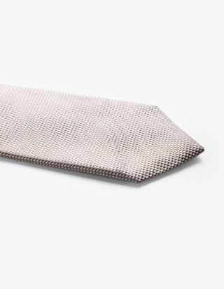Slips Siden Vävd Beige