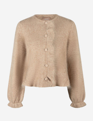 Ana Chunky Cardigan Beige
