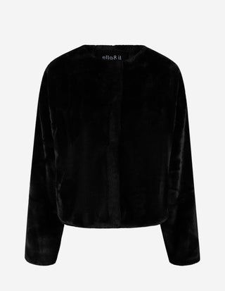 Carro Jacka Faux Fur Svart