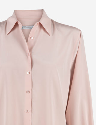 Kornelia Blus Siden Rosa