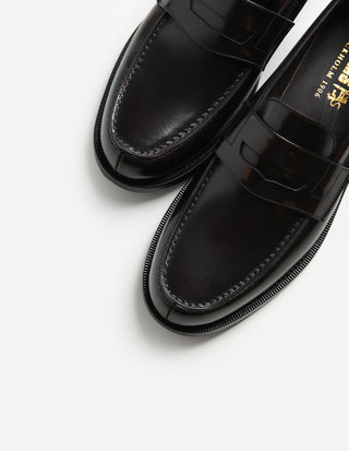Ivy Loafer Läder Brun