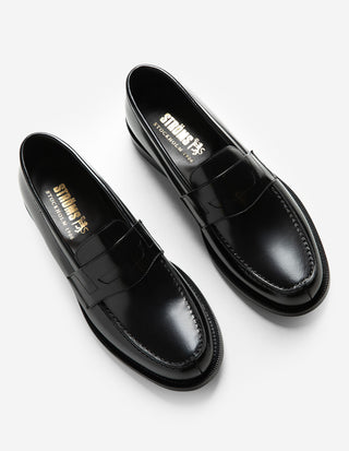 Ivy Loafer Läder Svart
