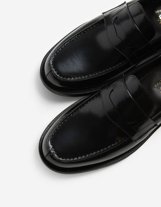 Ivy Loafer Läder Svart