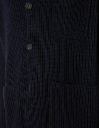 Kavajcardigan Ull Navy