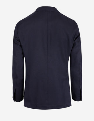The Sartorial Jacket Hopsack Marinblå