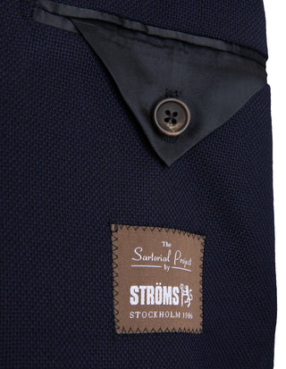 The Sartorial Jacket Hopsack Marinblå