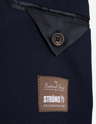 The Sartorial Jacket Hopsack Marinblå