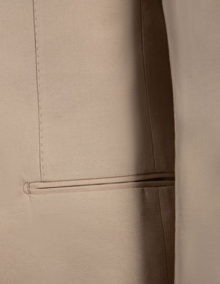 Sartorial Jacket Linne Bomull Beige
