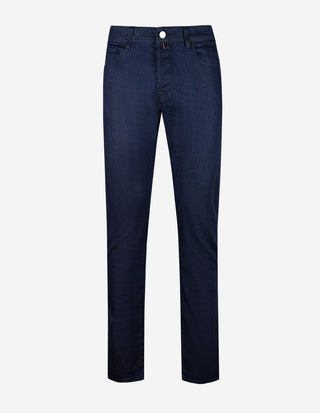 Bard Jeans Denim Stretch Mörkblå