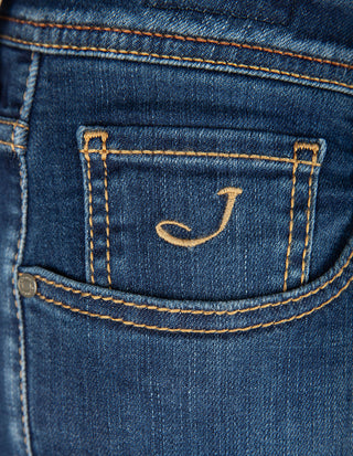 Bard Jeans Denim Stretch Mellanblå