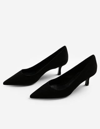 Pumps Mocka Svart