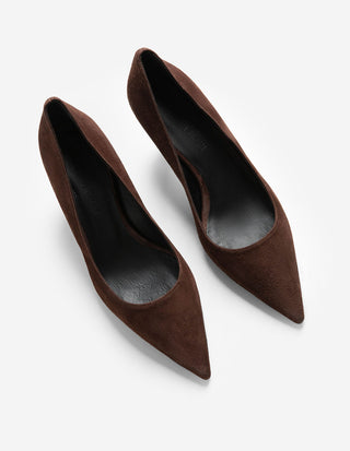 Pumps Mocka Brun