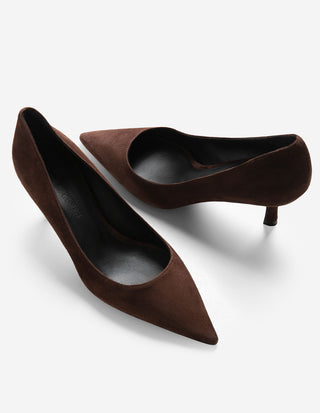 Pumps Mocka Brun