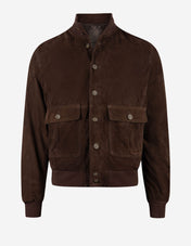 Mockajacka Blouson Getmocka Mörkbrun