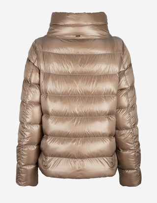 Down Logo Dunjacka Beige