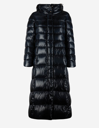 Dunkappa A-linjeformad Navy