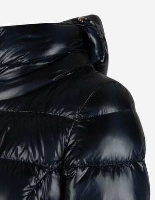 Dunkappa A-linjeformad Navy