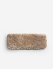 Öronvärmare Faux Fur Ljusbeige