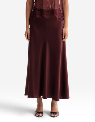 Hadi Kjol Burgundy