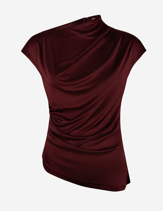 Lizi Top Burgundy