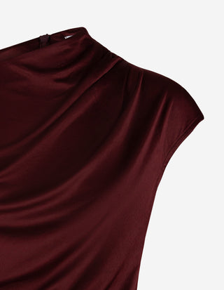 Lizi Top Burgundy