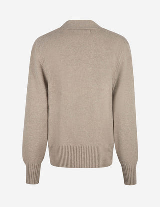Carole Cardigan Ull/Kashmir Beige