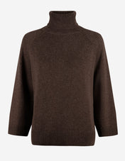 Poloponcho Kashmir Brun