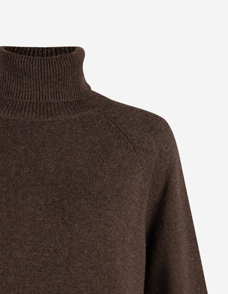 Poloponcho Kashmir Brun