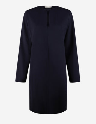 Klänning Viskosjersey Navy